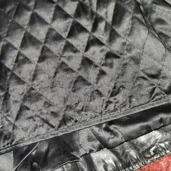 Hot Leathers Black Suede 90s Y2K Vintage Fringed Motorcycle Jacket - Picture 13 of 16